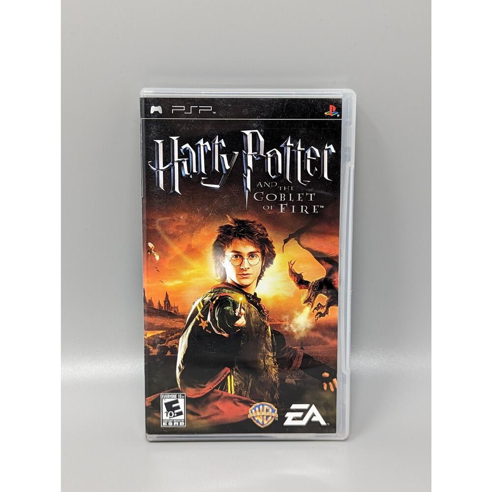 Harry Potter and the Goblet of Fire PSP Game Tested Manual CIB